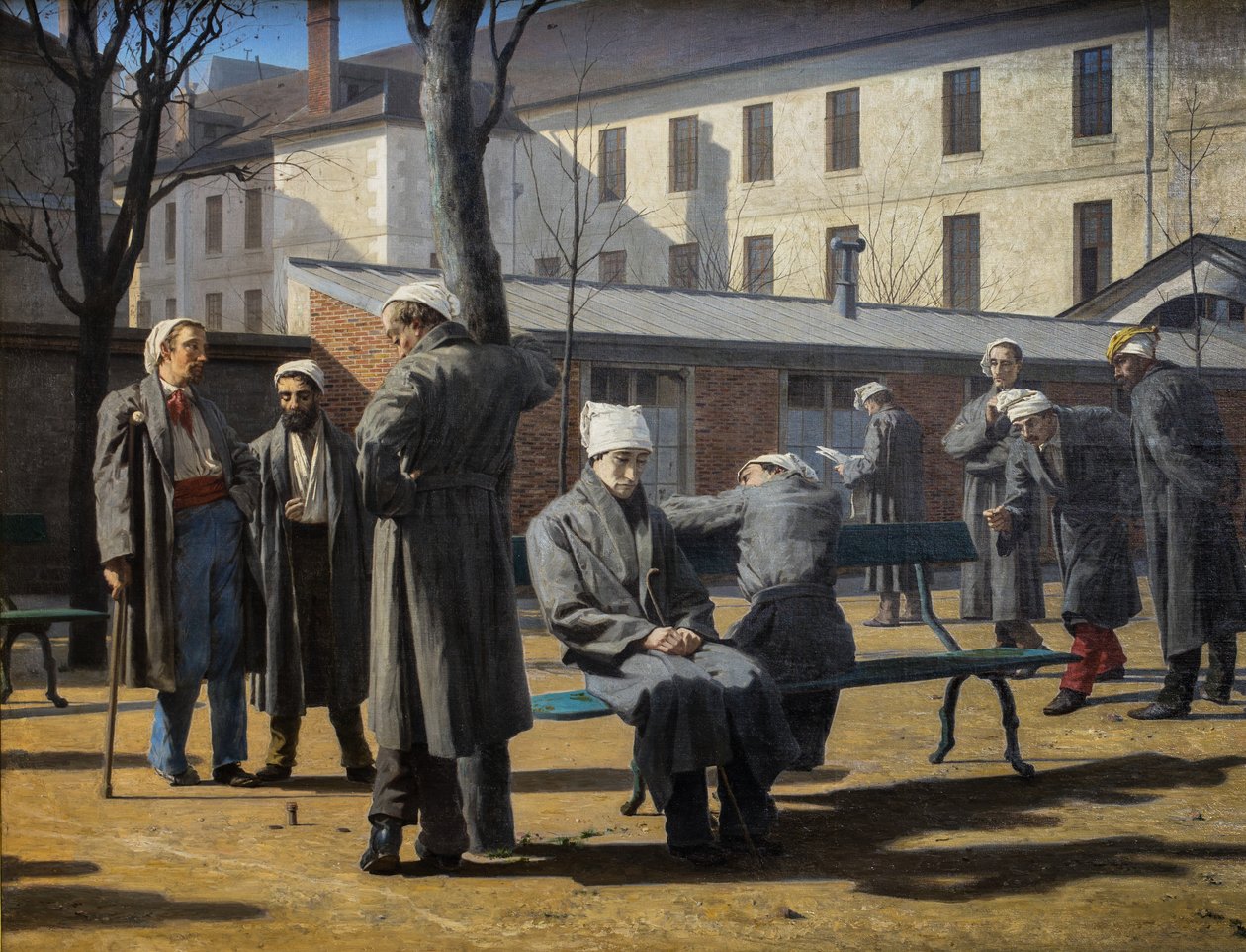 A lábadozók alkotó: Marie Francois Firmin Girard