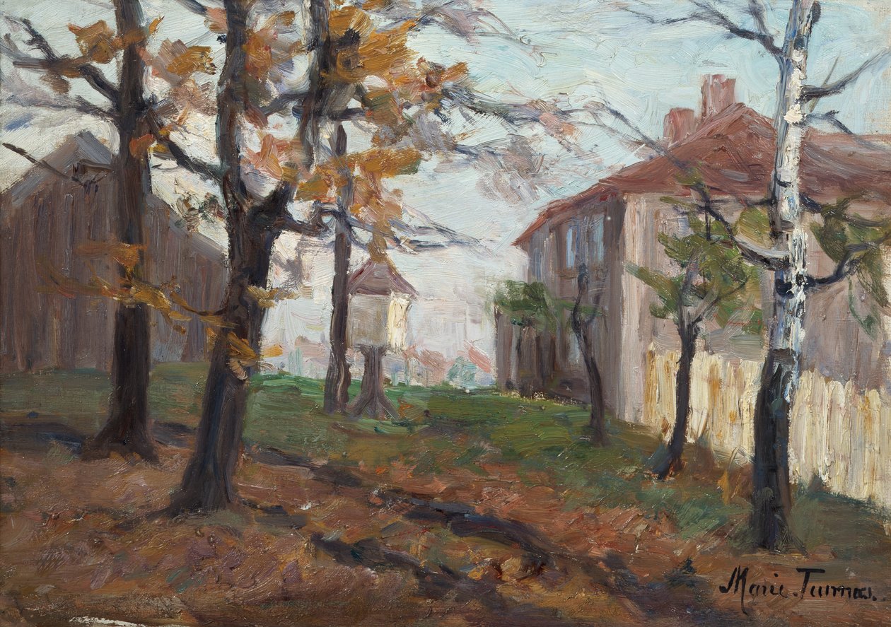 Vøien farm, Sagene (festmény) alkotó: Marie Tannæs