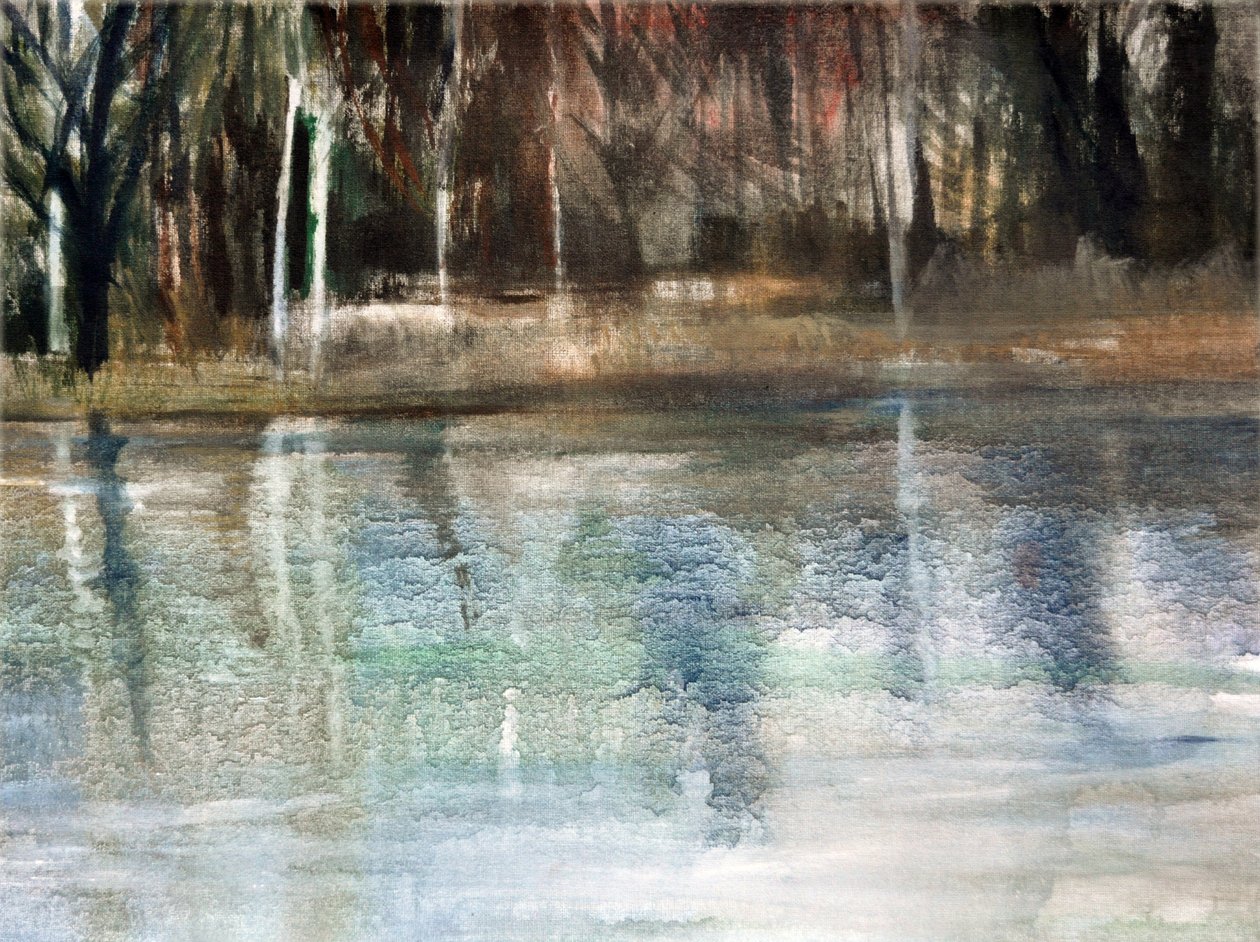 Reflections, 2018 (olaj, vászon) alkotó: Marina Falco