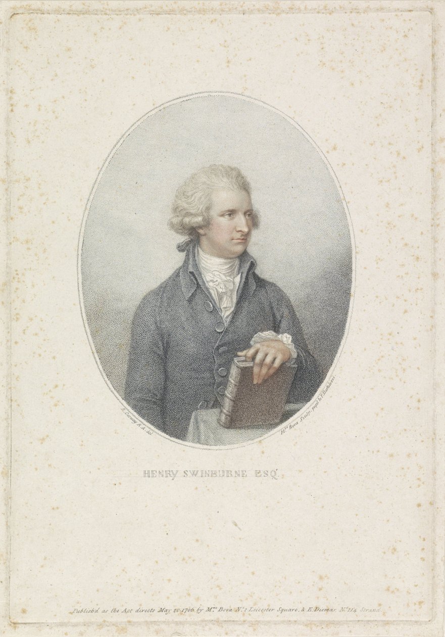 Henry Swinburne portréja alkotó: Marino Bovi