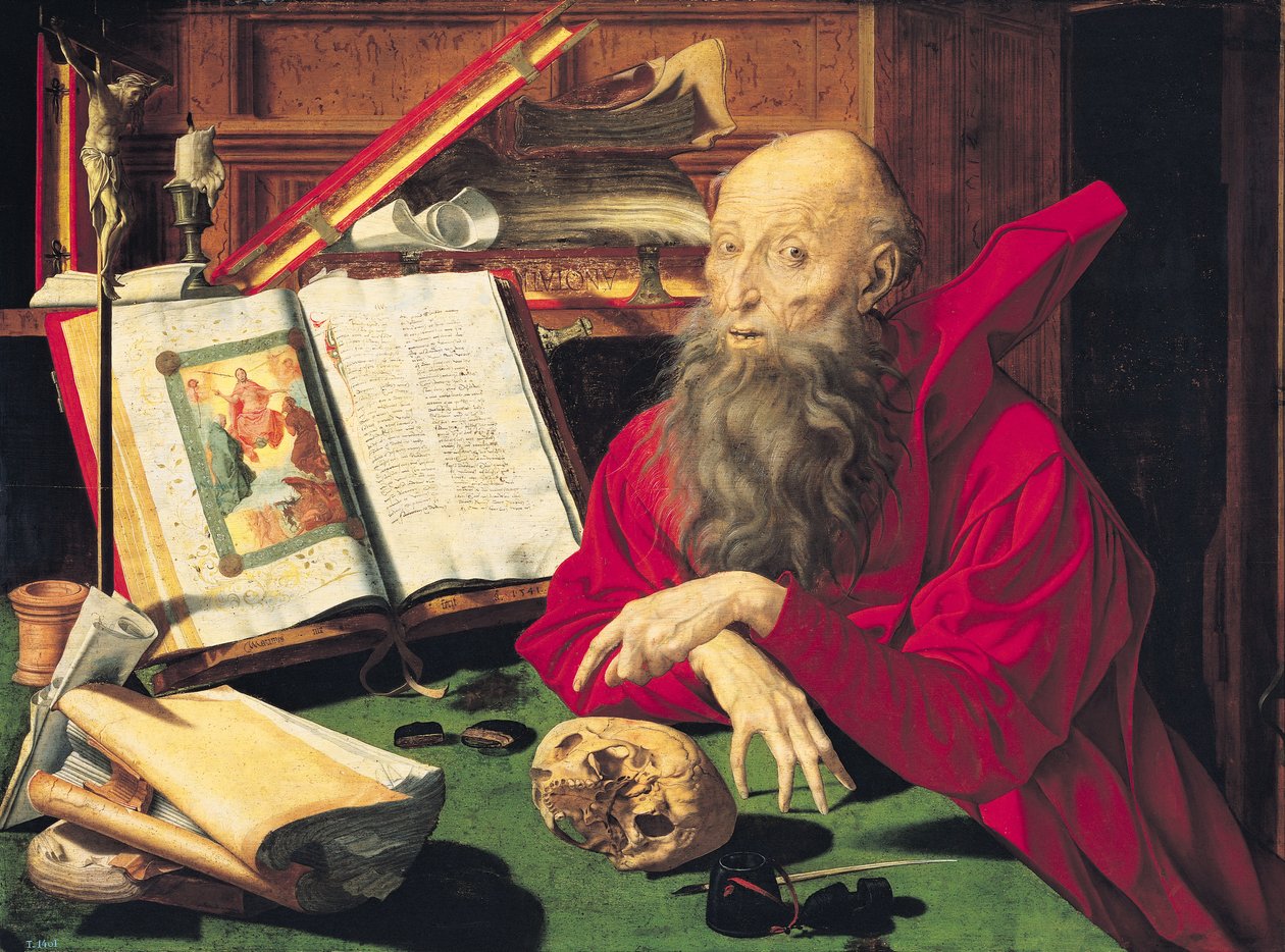 Szent Jeromos alkotó: Marinus van Roejmerswaelen