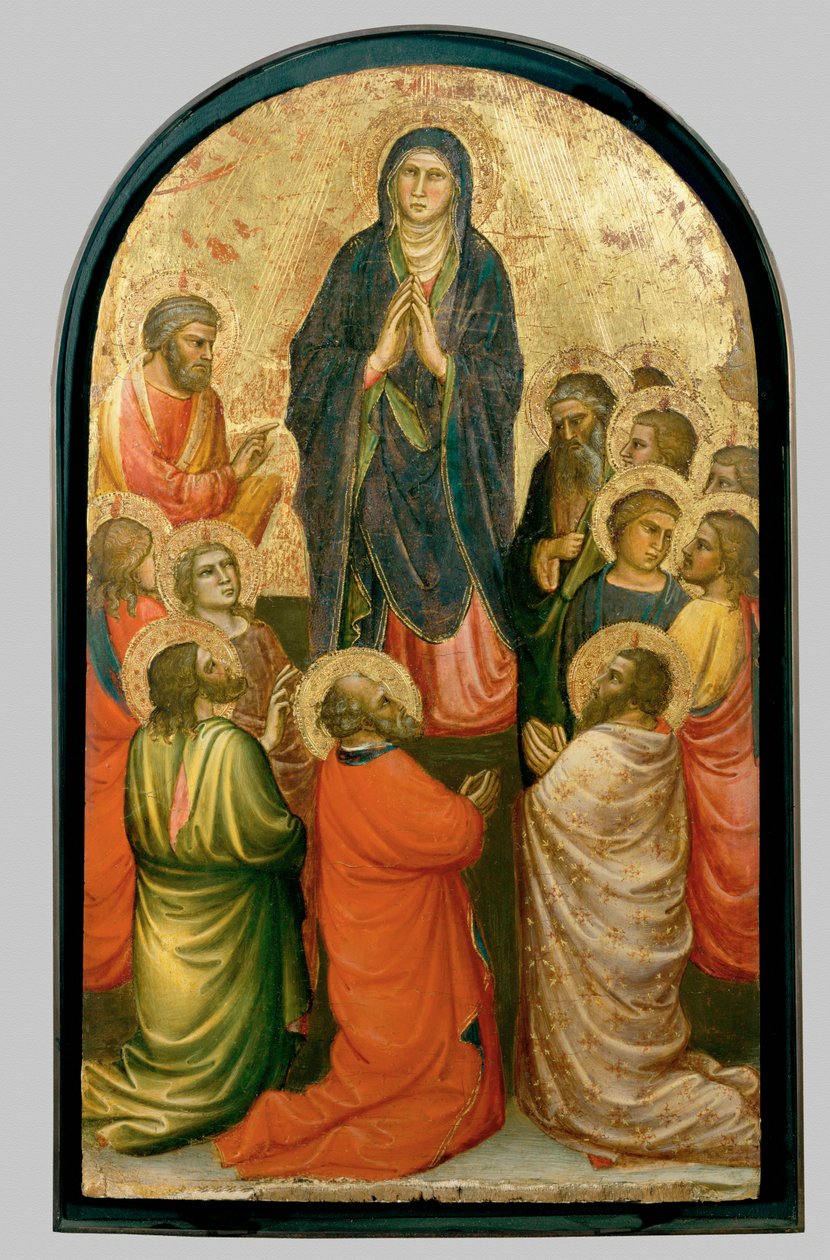 Pünkösd (festmény fára) alkotó: Mariotto Albertinelli
