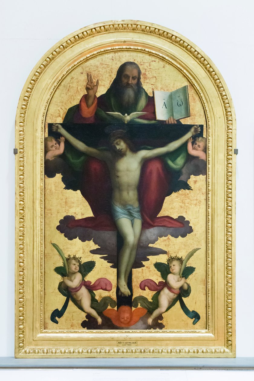 A szentháromság alkotó: Mariotto Albertinelli