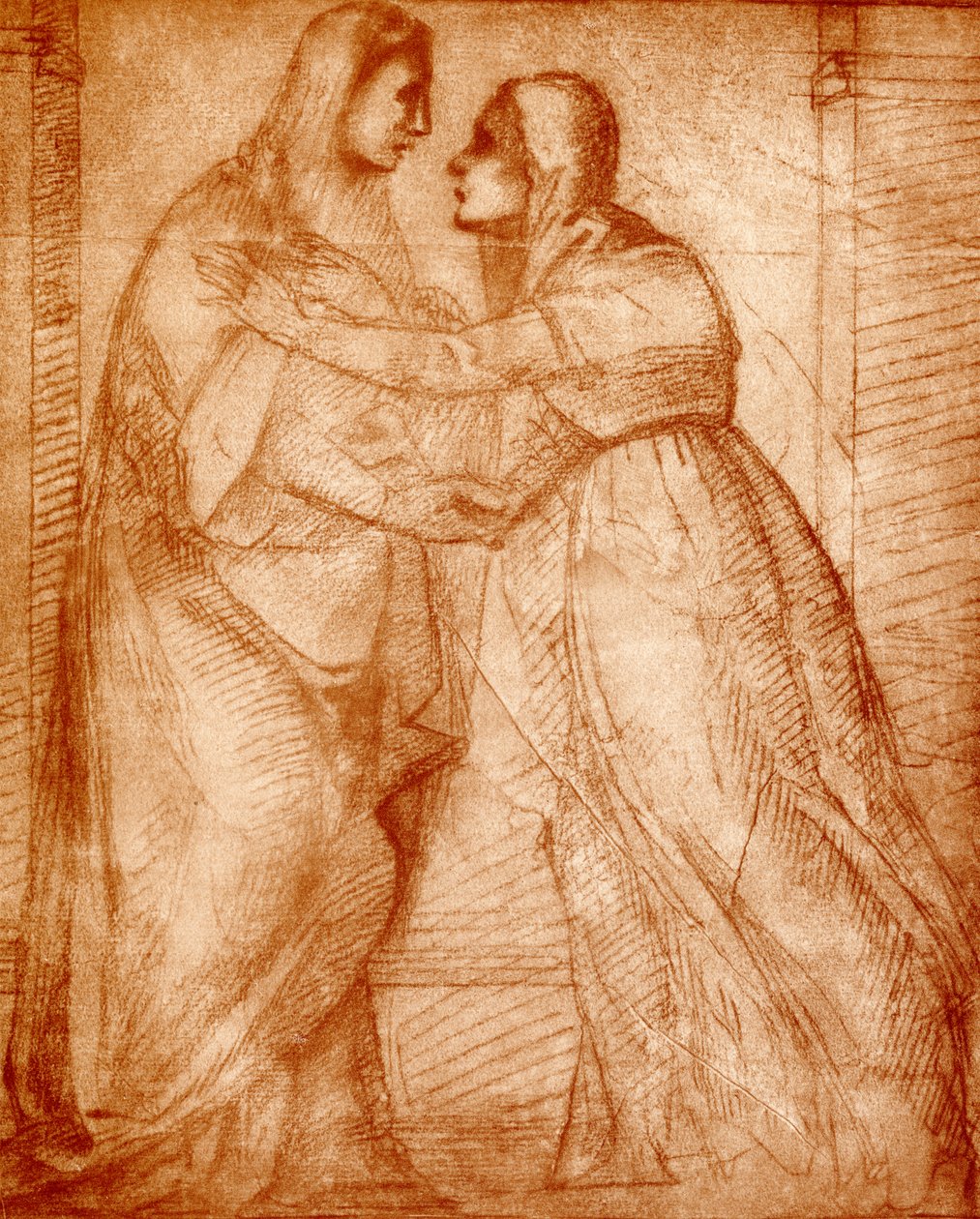 Mária látogatása alkotó: Mariotto Albertinelli