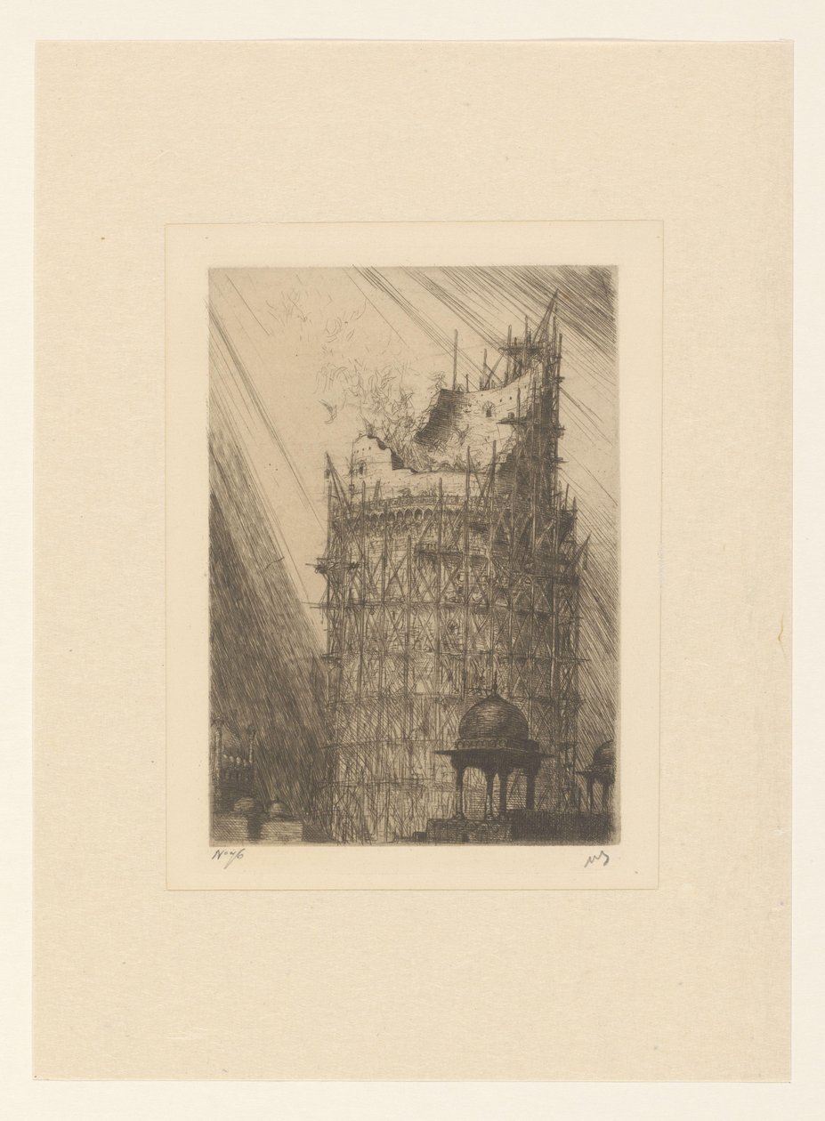 Elvarázsolt torony alkotó: Marius Bauer (signed by artist)