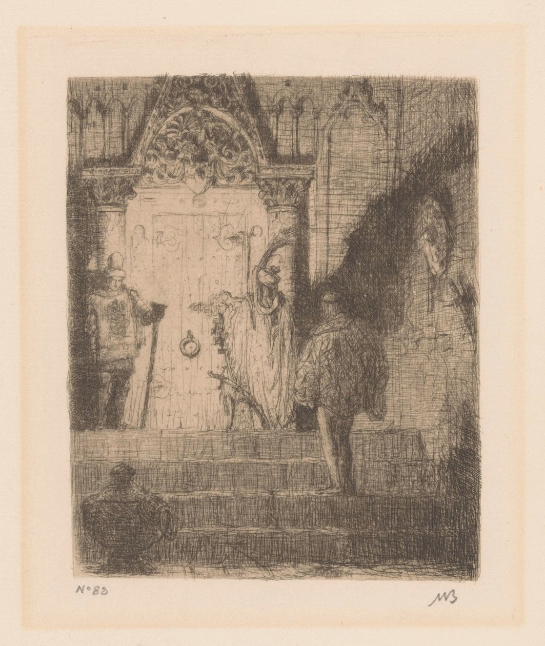 Mágikus ajtó alkotó: Marius Bauer (signed by artist)