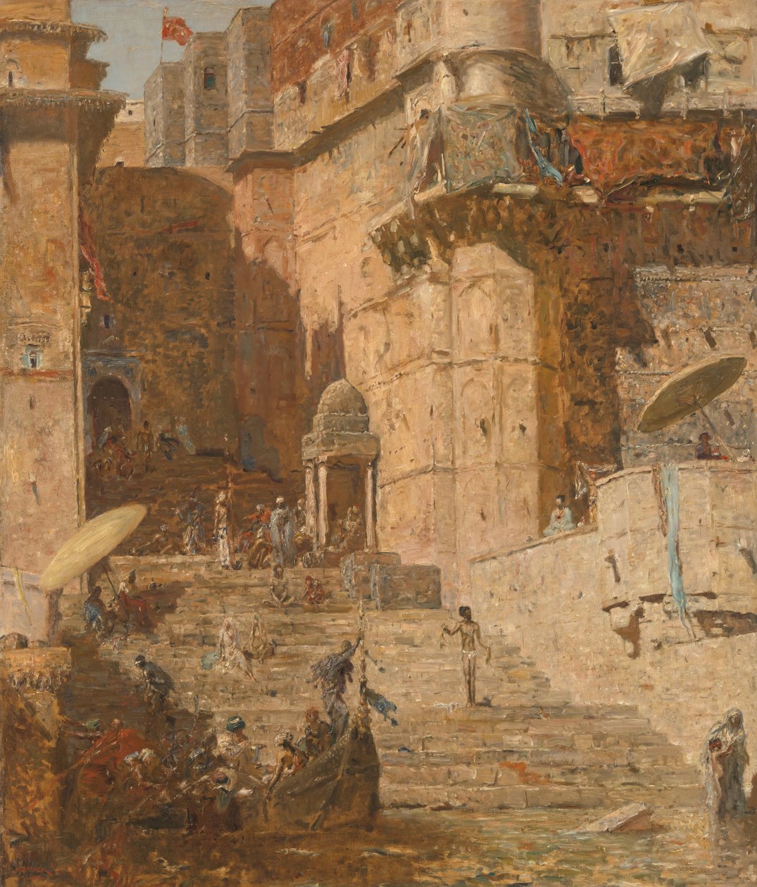 Benares, 1913 alkotó: Marius Bauer