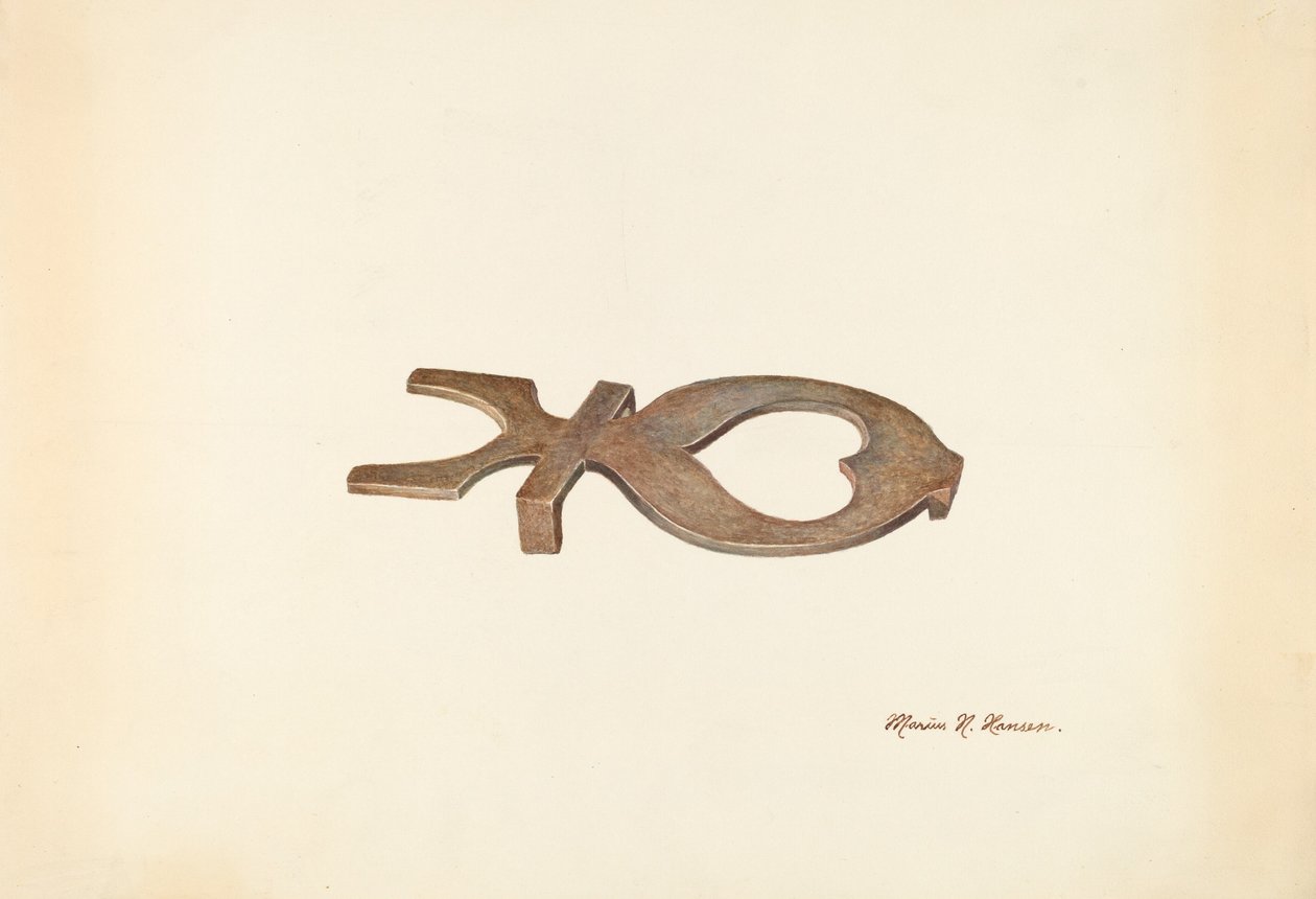 Bootjack, c. 1938. alkotó: Marius Hansen