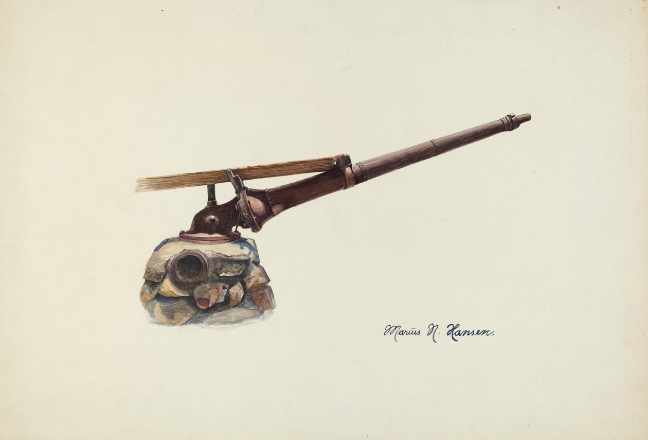 Vízfúvóka, 19351942. alkotó: Marius Hansen