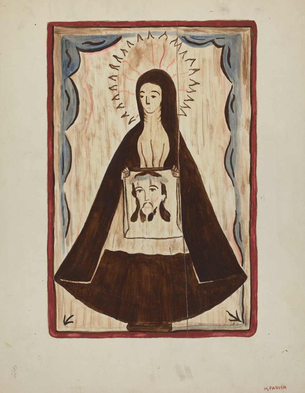 Oltárkép, 19351942. alkotó: Marjery Parish