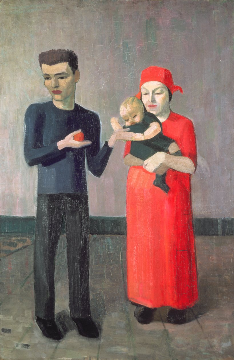 Családi csoport, 1908-1913 körül alkotó: Mark Gertler