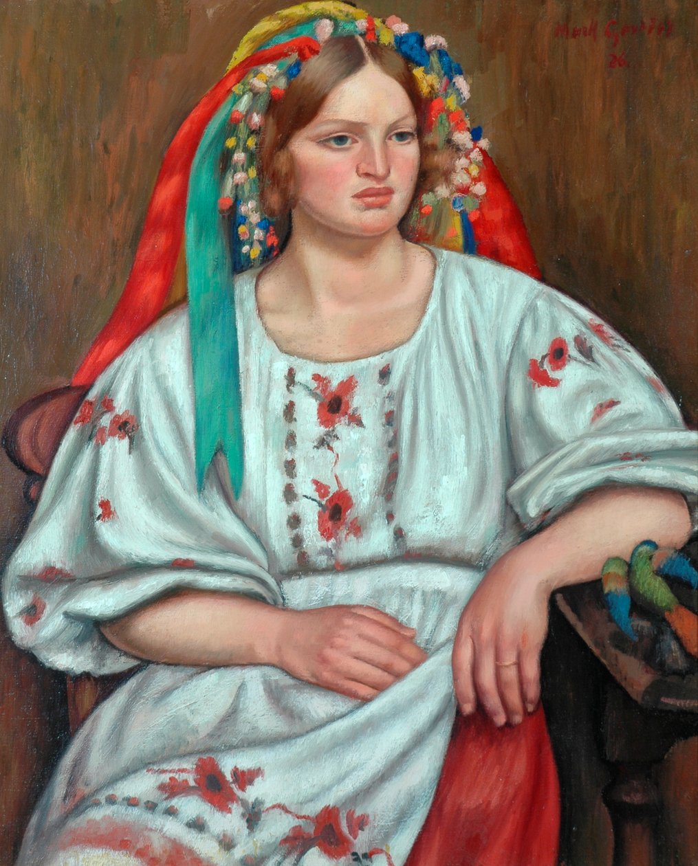 Orosz parasztlány, 1926 alkotó: Mark Gertler