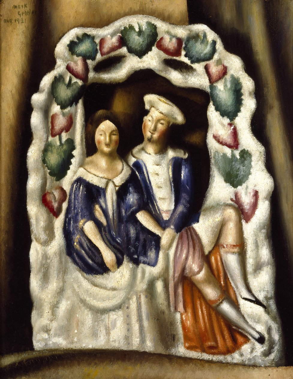 Staffordshire Group, 1921 alkotó: Mark Gertler