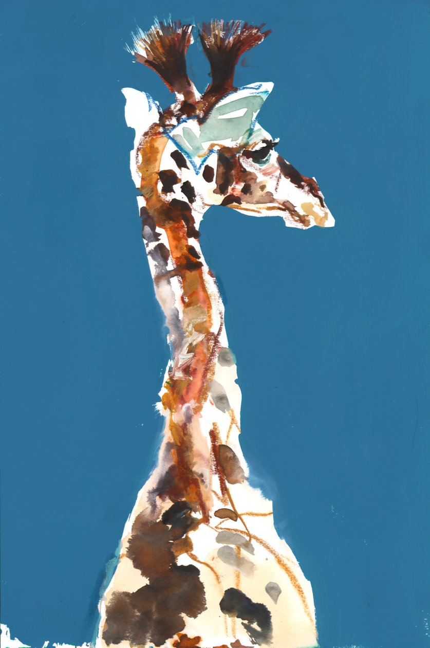 Masai zsiráf baba, 2018 alkotó: Mark Adlington