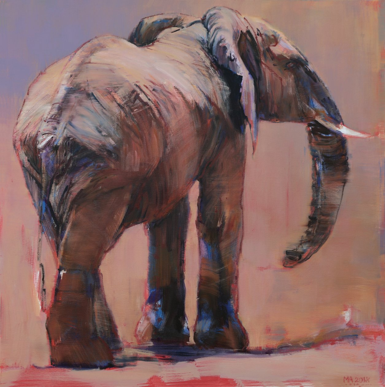 Hátul, Loisaba, 2018 alkotó: Mark Adlington
