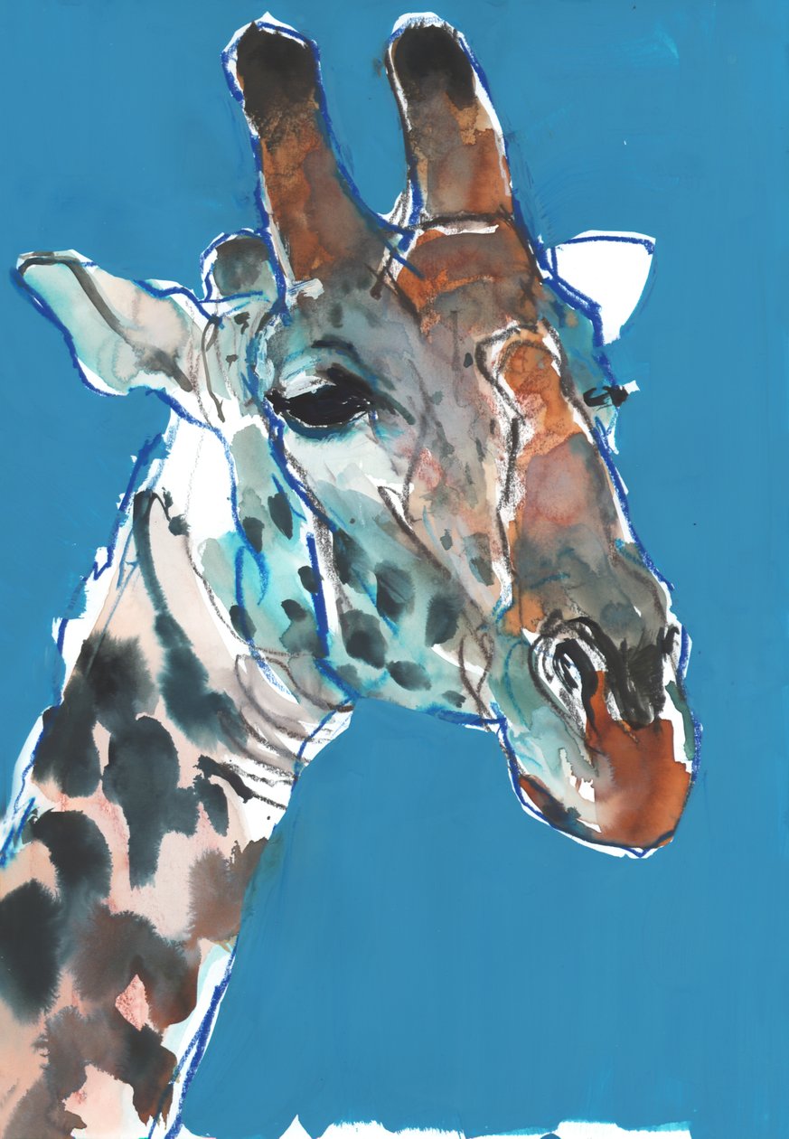 Masai zsiráf bika, 2018 alkotó: Mark Adlington