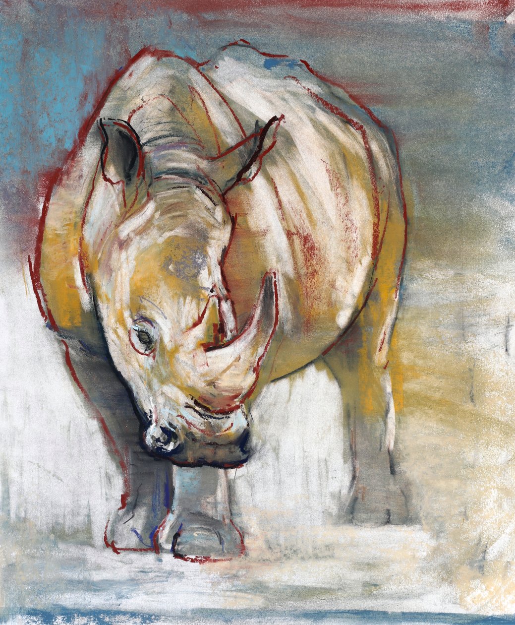 Fehér orrszarvú, Ol Pejeta, 2018 alkotó: Mark Adlington