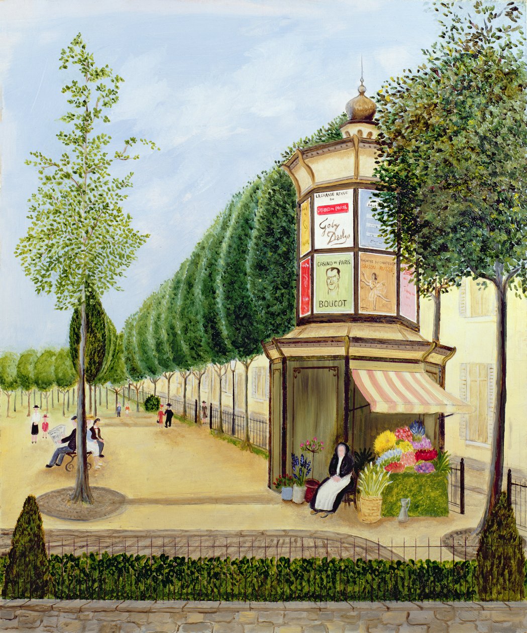 Place de Clichy, Párizs alkotó: Mark Baring