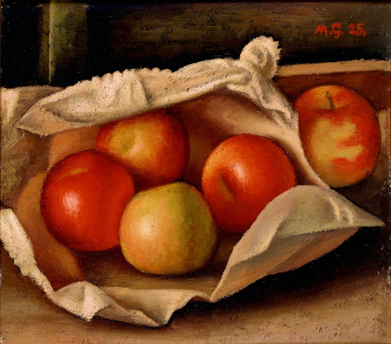Alma egy zacskóban, 1925 alkotó: Mark Gertler