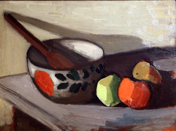 Tál, kanál és alma alkotó: Mark Gertler