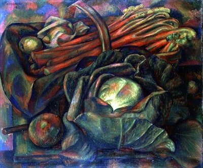 Káposzta és rebarbara alkotó: Mark Gertler