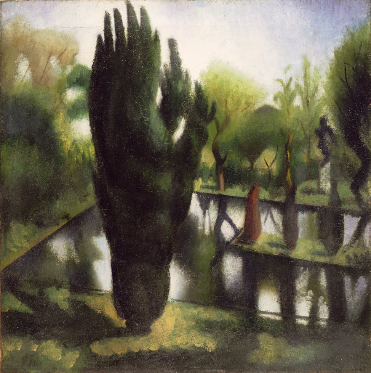 A tó Garsingtonban alkotó: Mark Gertler