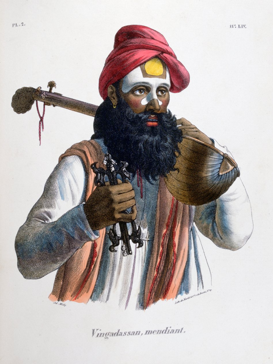 Koldus, 1828. alkotó: Marlet et Cie