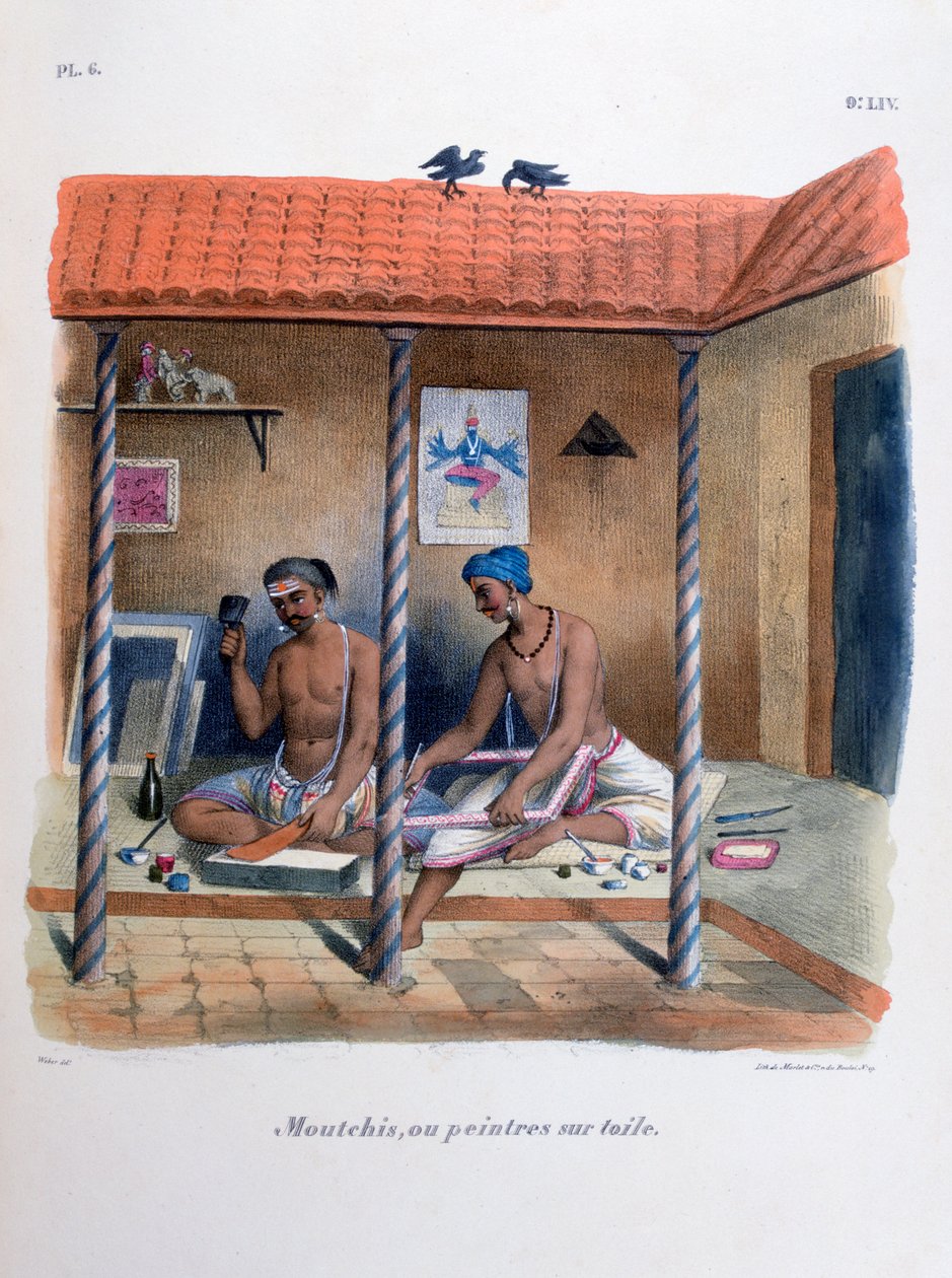 Szövetfestők, 1828 alkotó: Marlet et Cie