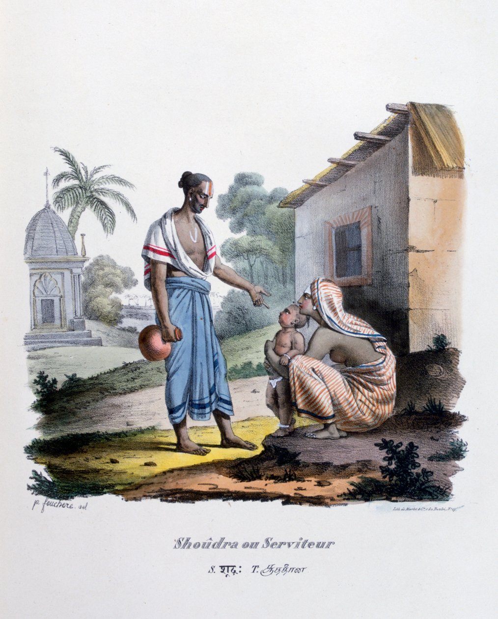 szolga, 1828 alkotó: Marlet et Cie