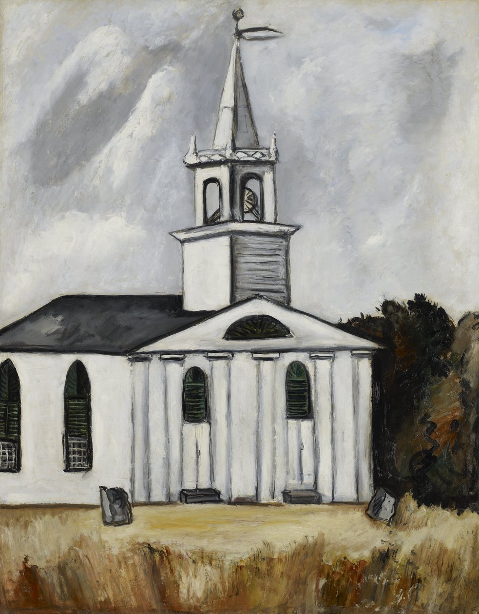 Templom a Head Tide -ban #2 alkotó: Marsden Hartley