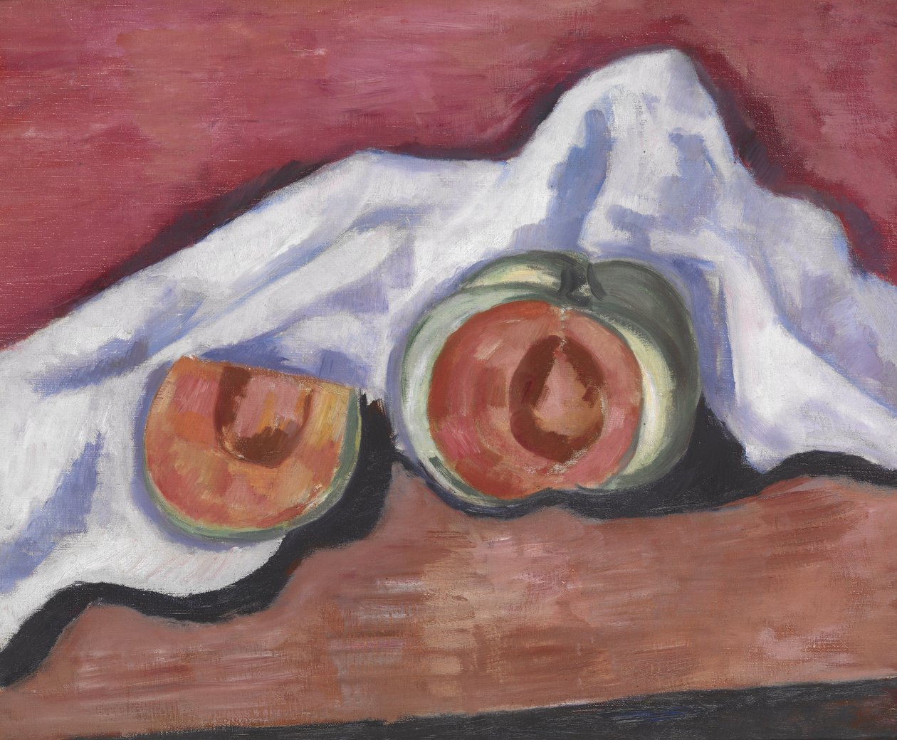 Dinnyék, 1927 körül (olaj, vászon) alkotó: Marsden Hartley