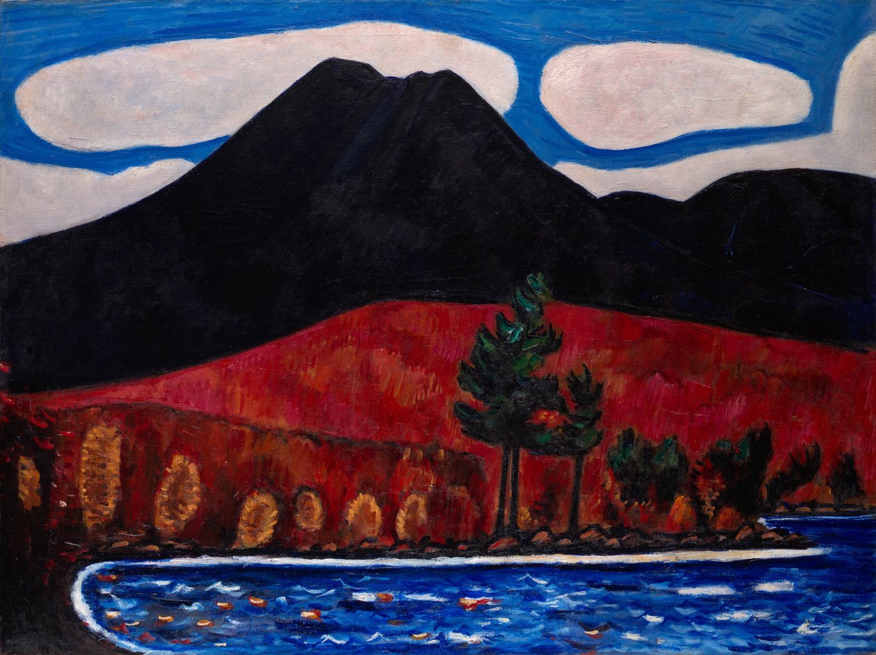 Mt. Katahdin (Maine), Autumn #2, 1939-40 alkotó: Marsden Hartley