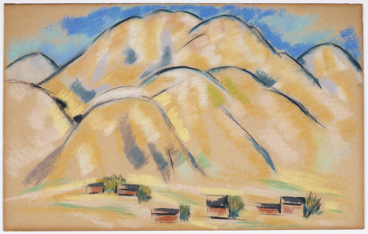 New Mexico Hills alkotó: Marsden Hartley