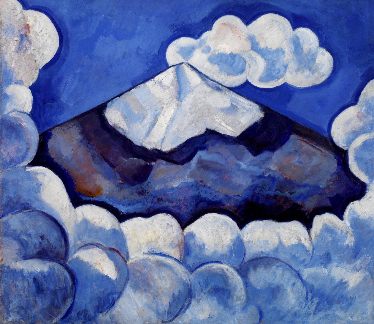 Popocatepetl, Spirited Morning – Mexikó, 1932. alkotó: Marsden Hartley