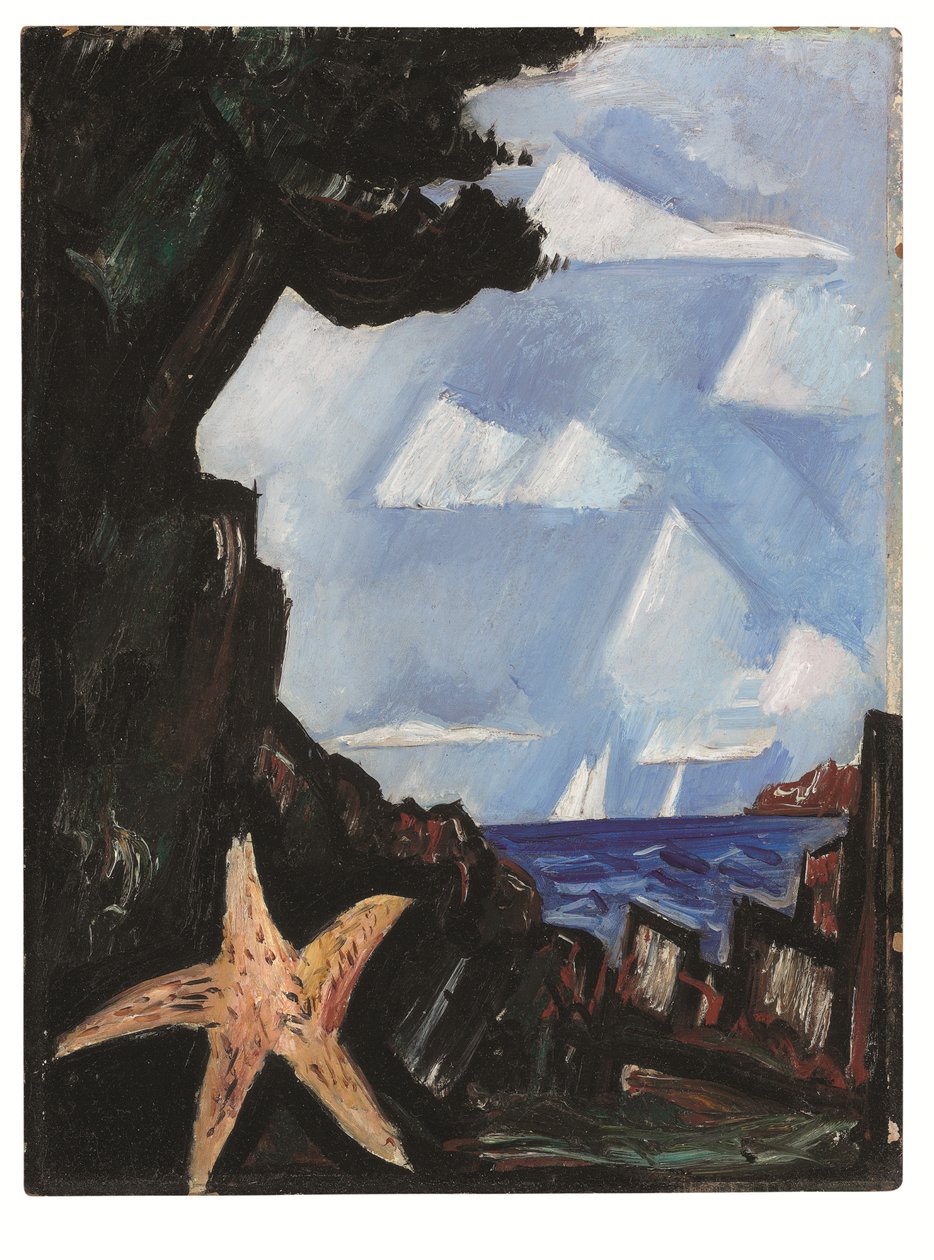 Tengeri kilátás – Starfish, New England alkotó: Marsden Hartley