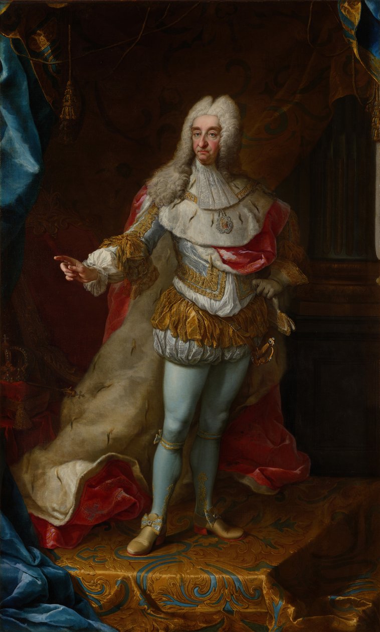 Vittorio Amedeo II Felségben alkotó: Martin van Meytens  