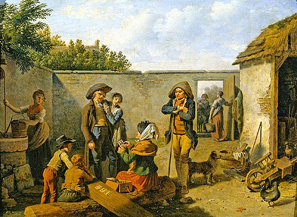 A Jósnő (olaj, vászon) alkotó: Martin Drölling