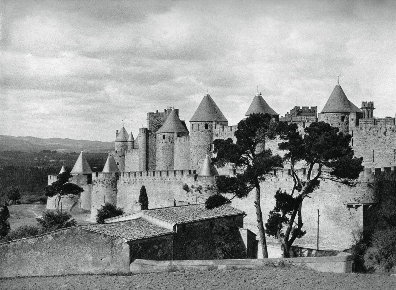 Carcassonne, Franciaország, 1937 alkotó: Martin Hurlimann