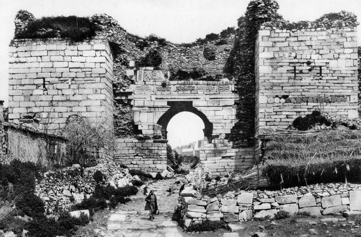 Gateway, Ephesus, Törökország, 1937 alkotó: Martin Hurlimann