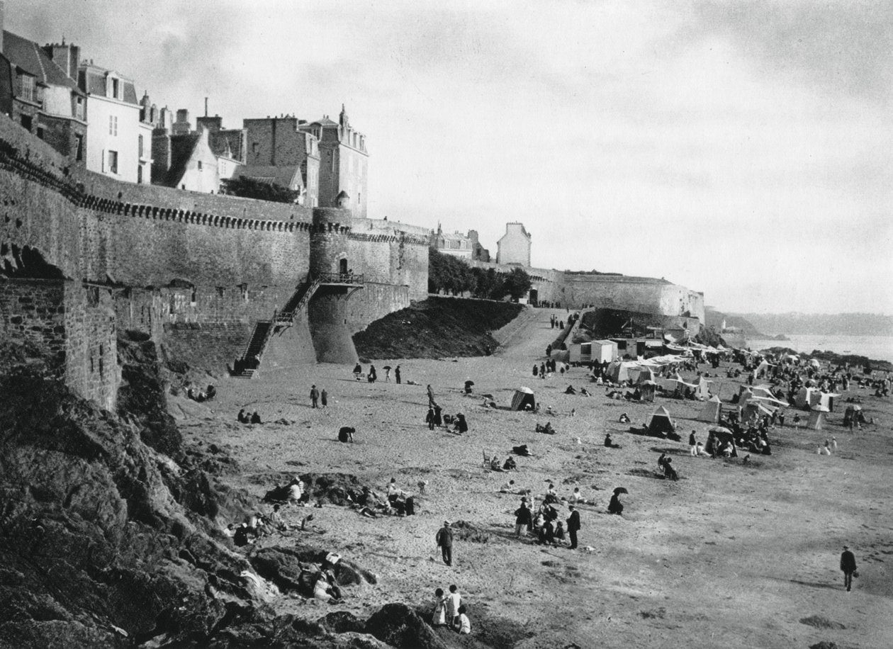 Saint-Malo, Franciaország, Bretagne, 1937 alkotó: Martin Hurlimann
