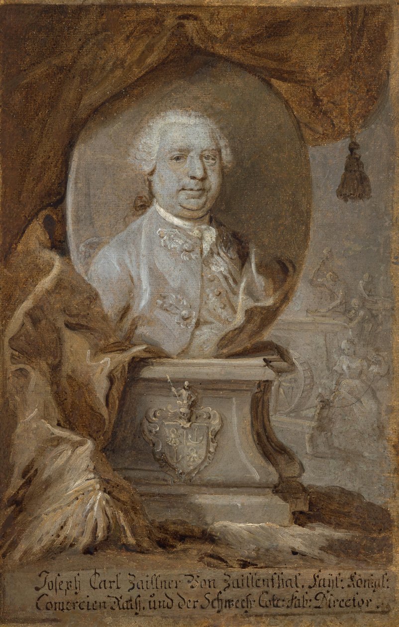 Zaillenthali Joseph Carl Zaillner alkotó: Martin Johann Schmidt