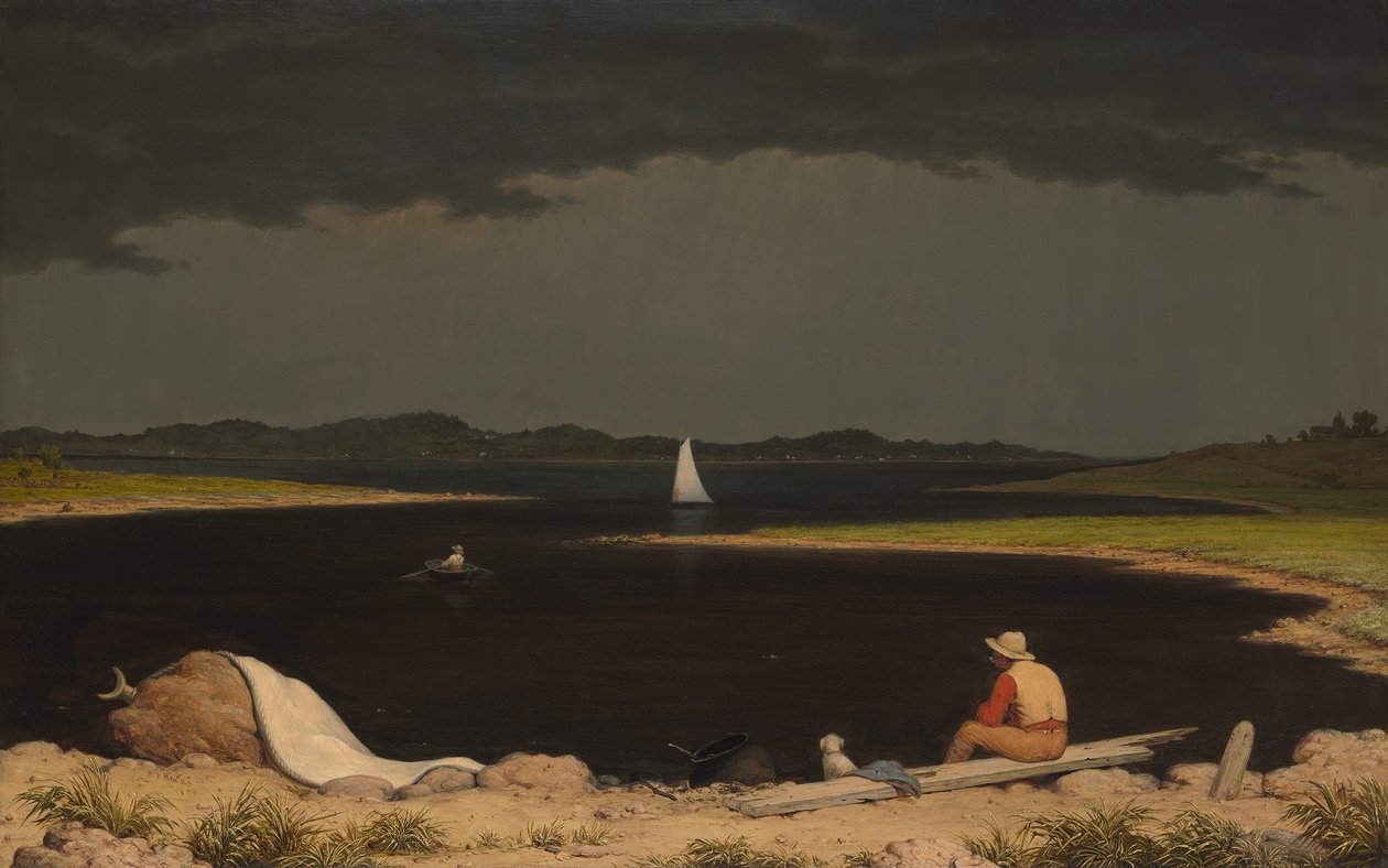 Közeledik a vihar, 1859. alkotó: Martin Johnson Heade