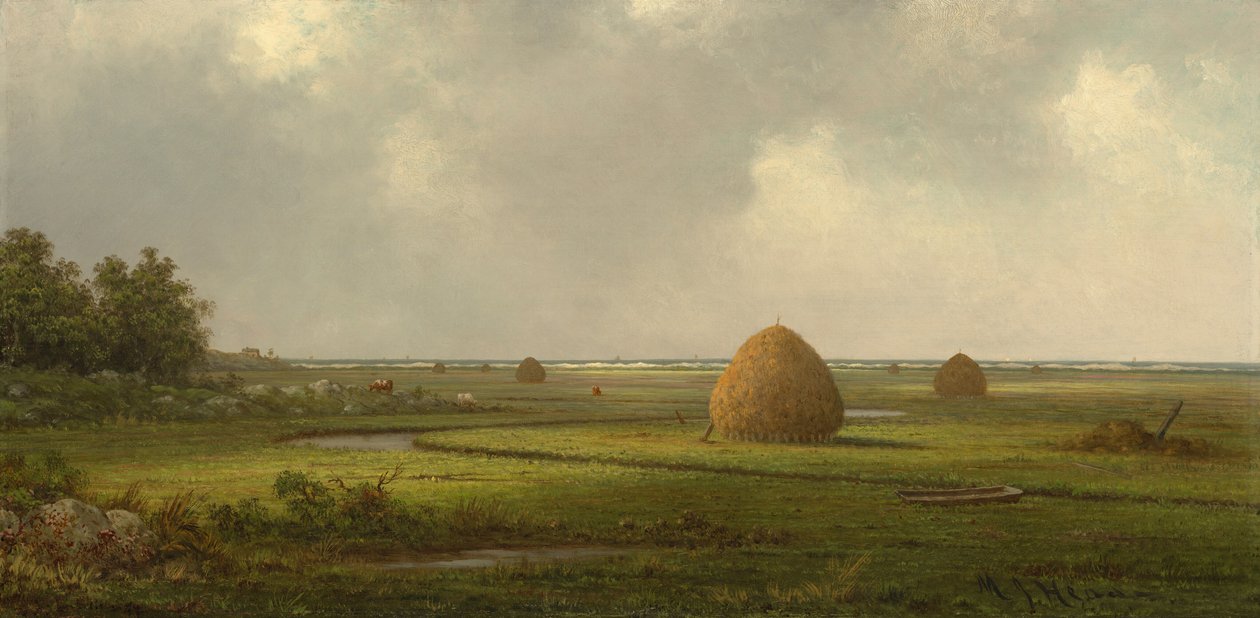 Kilátás a Marshfieldre alkotó: Martin Johnson Heade