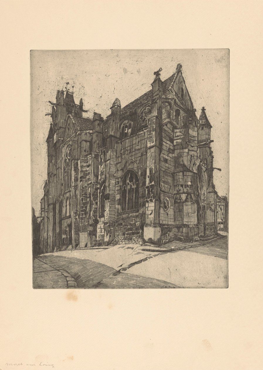 Moret-sur-Loingi Szűzanya alkotó: Martin Monnickendam