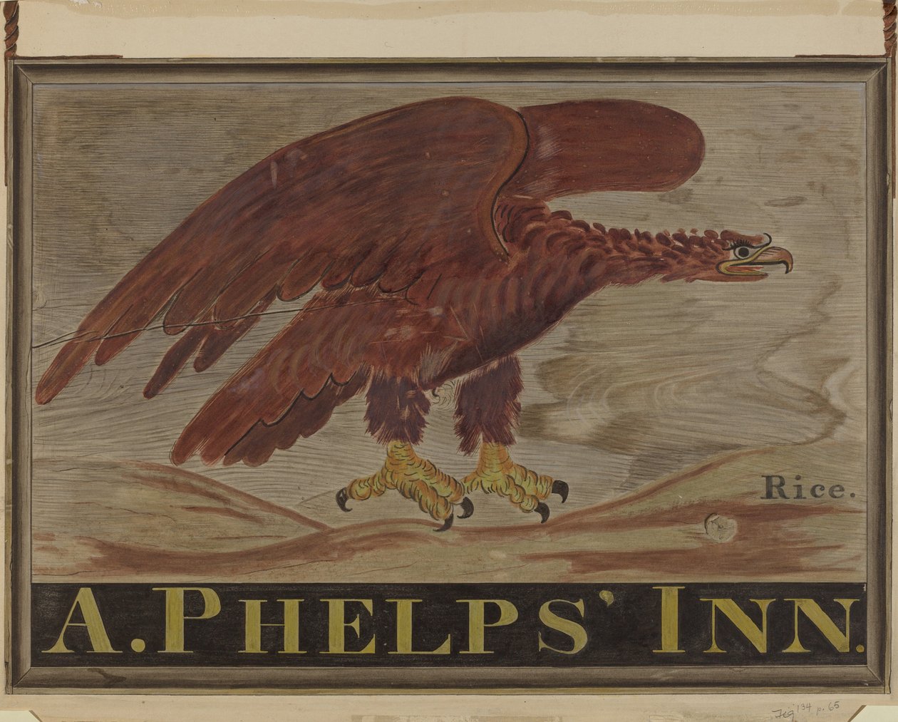Fogadó Jel: A. Phelps, c. 1939. alkotó: Martin Partyka
