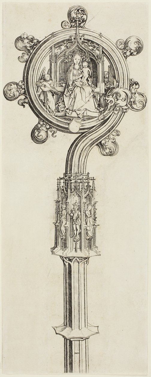 Püspöki karszalag alkotó: Martin Schongauer