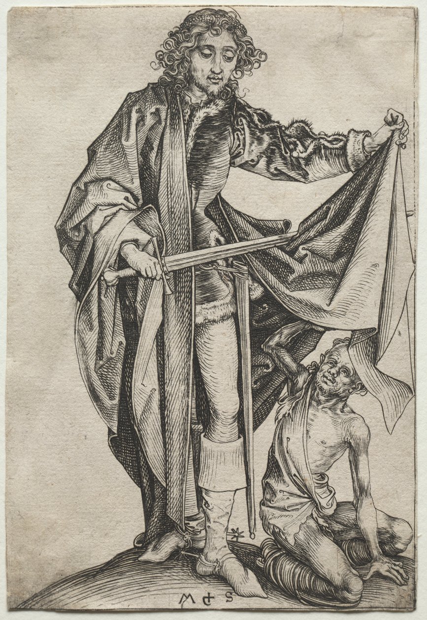 Szent Márton alkotó: Martin Schongauer