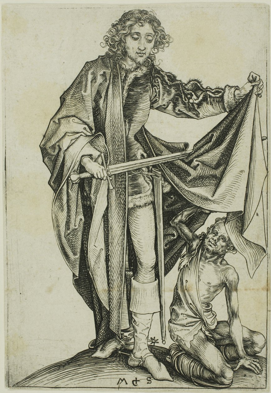 Szent Márton alkotó: Martin Schongauer