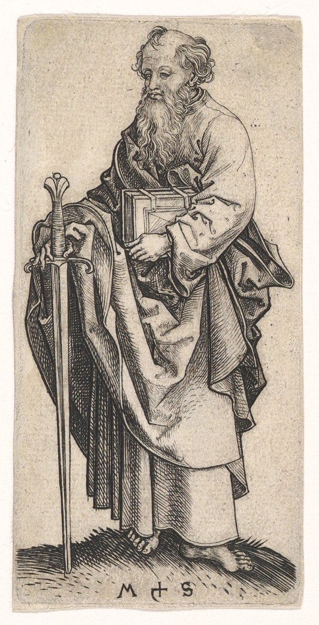 Utca. Paul, kb. 1435-1491. alkotó: Martin Schongauer