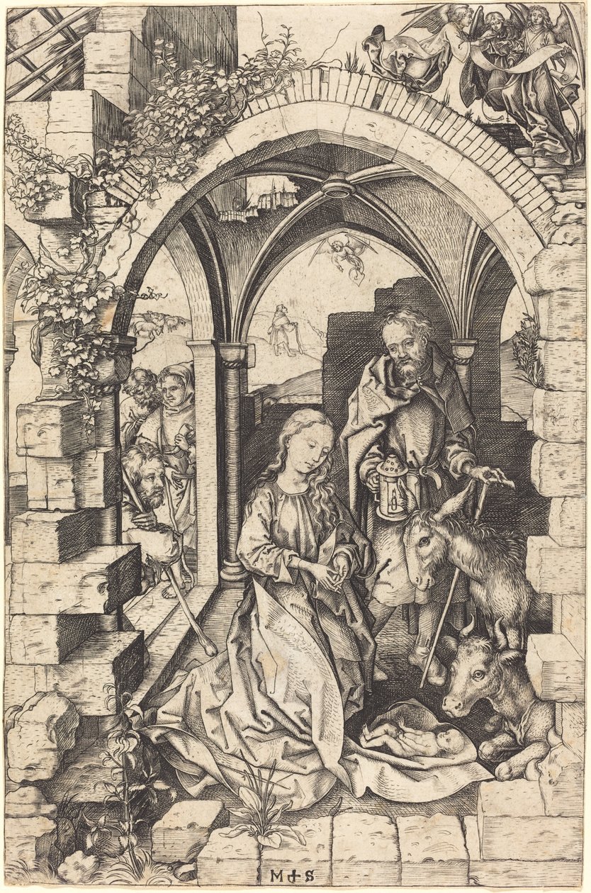 A Születés alkotó: Martin Schongauer